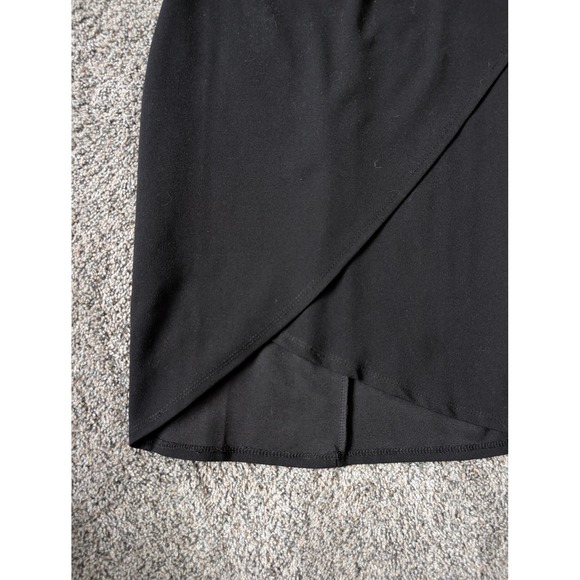 Lulus Black Cutout Tulip Hem Bodycon Dress Small Adjustable Straps Cocktail - Picture 3 of 4